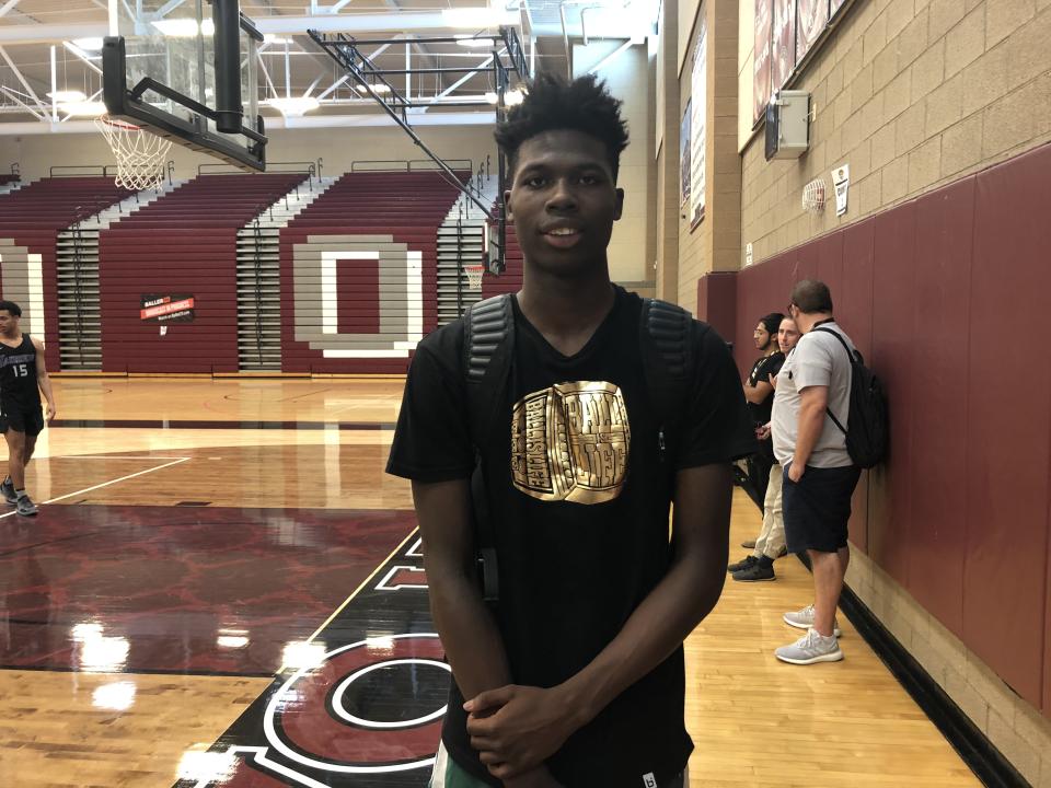 Chris Livingston appears to be the prize recruit of the 2022 basketball recruiting class. (Credit: Corey Evans/Rivals.com)