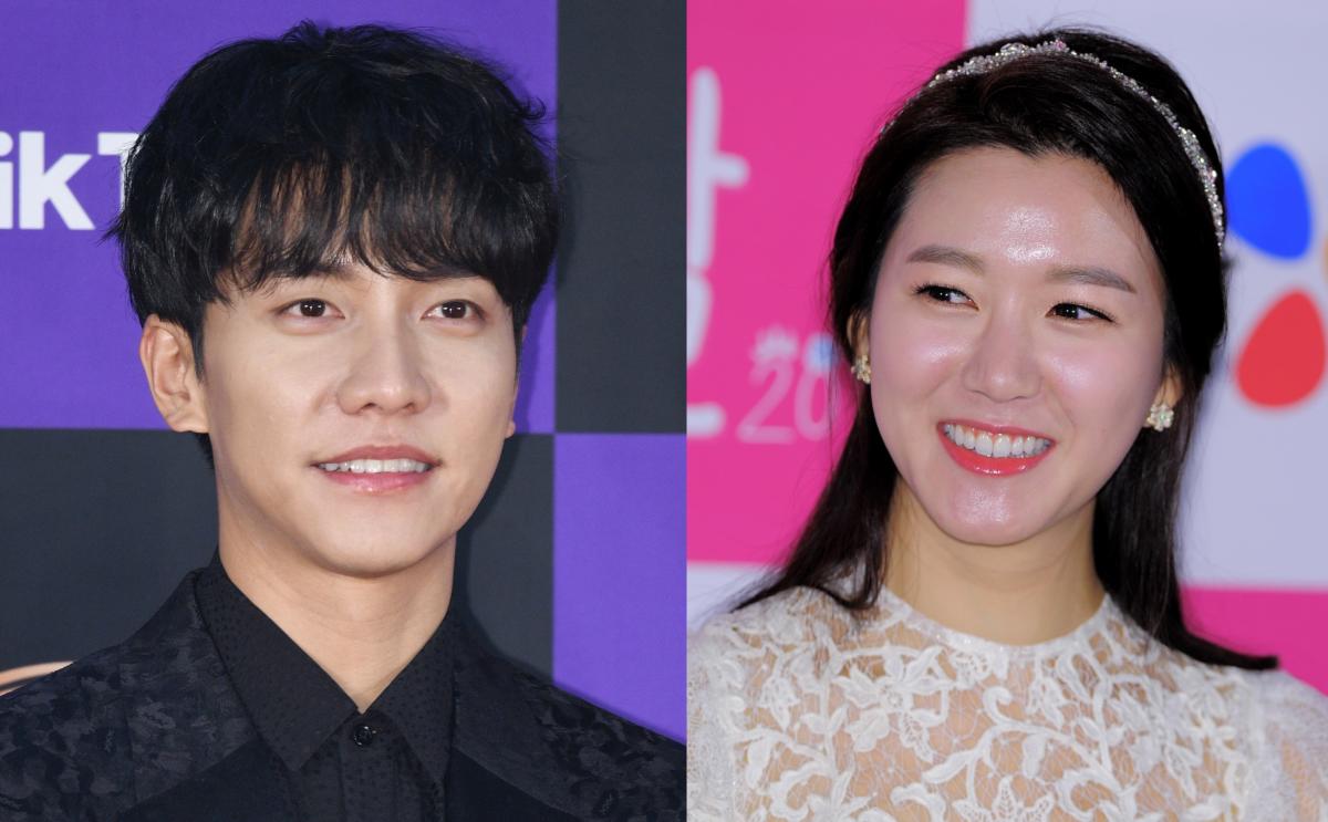 Singer Lee Seung Gi and actress Lee Da In are dating