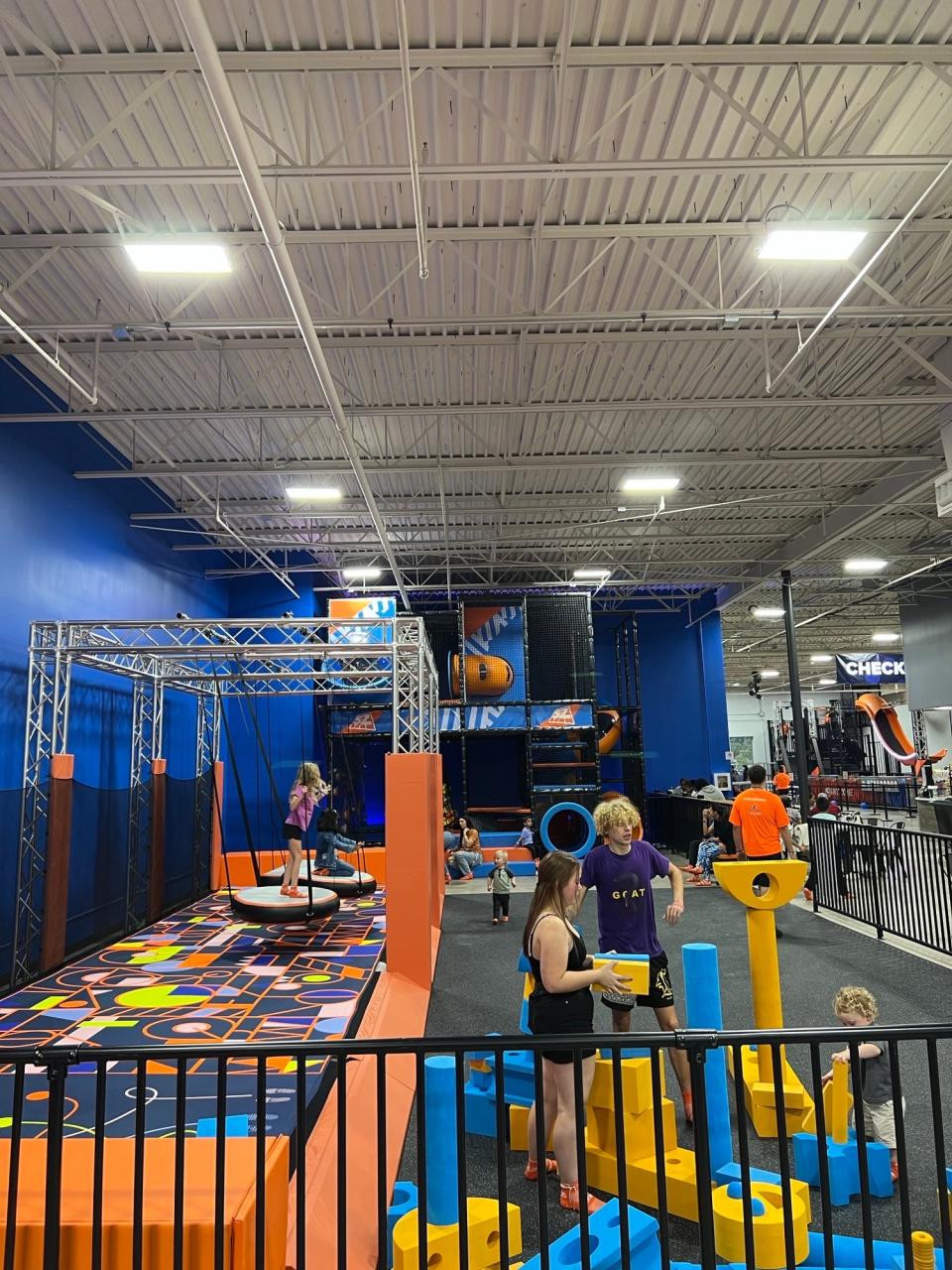 Sky Zone, an indoor trampoline and entertainment park, opened its second Kentucky location in Louisville's Okolona neighborhood Oct. 6.