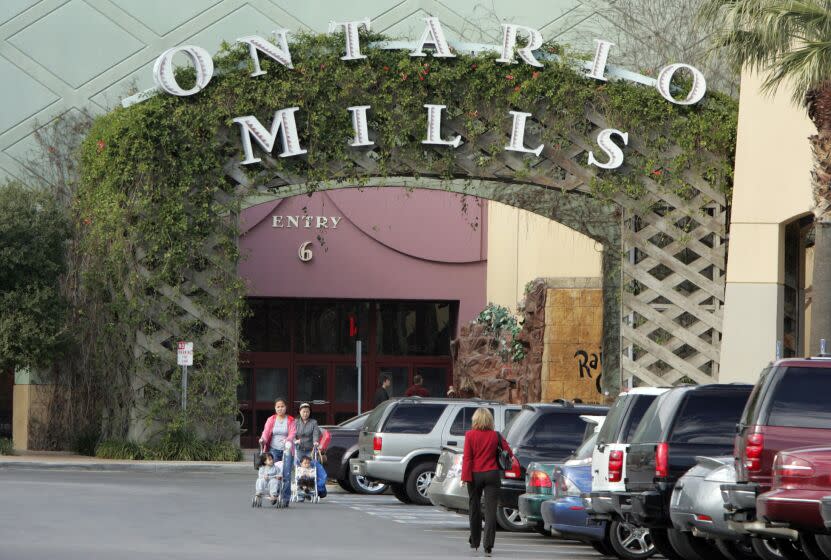 Koenig, Glenn –– – 119603.FI.0117.mills.1.GMK. January 17, 2007. The exterior of Ontario Mills Mall. The developer, the Mills Corp. said Wednesday it has agreed to be acquired by the Canadian investment company Brookfield Asset Management for 1.35 billion. They own Ontario mills and Del Amo fashion Center in Torrance.
