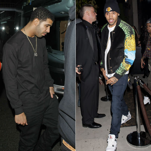 Police Investigate Possible Gunshots Fired At Chris Brown/Drake Fight