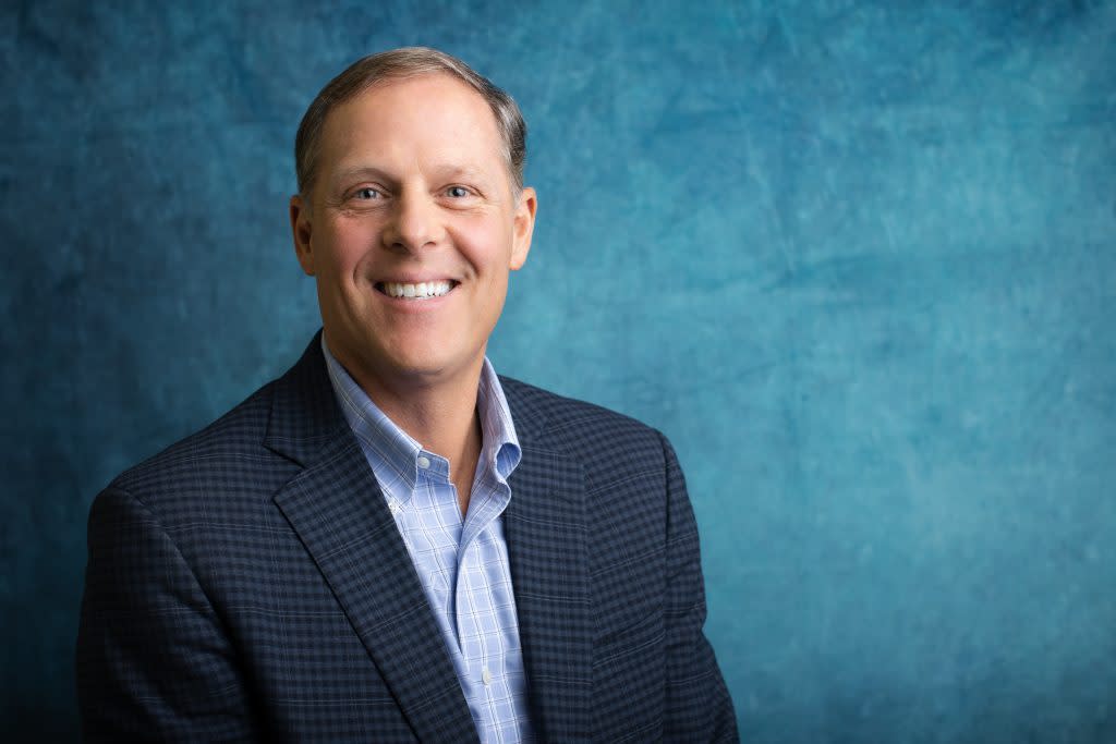 Rob Torres, pictured above backstage at Skift Global Forum 2018, left Google and now works for Expedia.