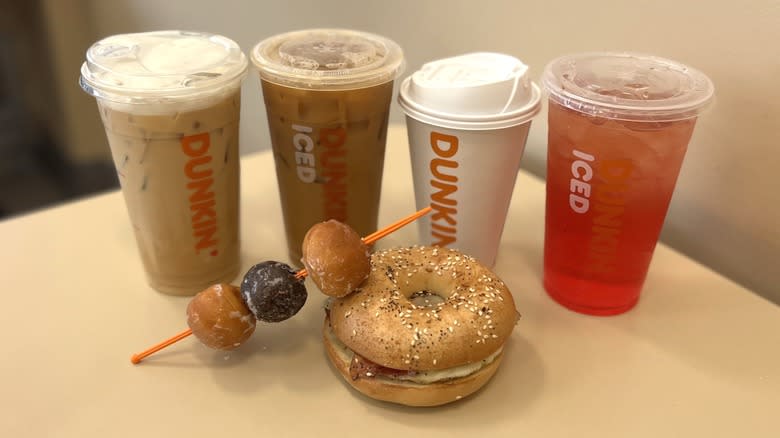 Dunkin' DunKings Menu items