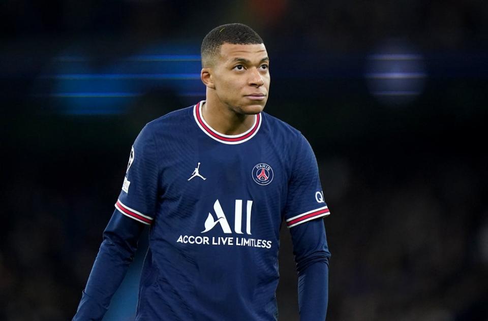 Real Madrid have long had their eyes on PSG’s Kylian Mbappe (Tim Goode/PA) (PA Wire)