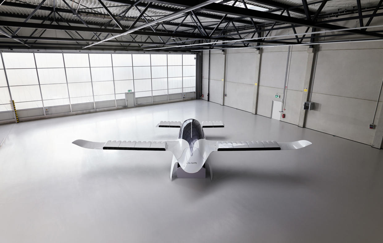 Wann die Flugtaxis vom Startup Lilium offiziell zugelassen werden und an den Start gehen dürfen, ist weiter ungewiss. - Copyright: Lilium