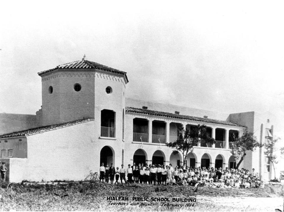 South Hialeah Elementary School in 1982.