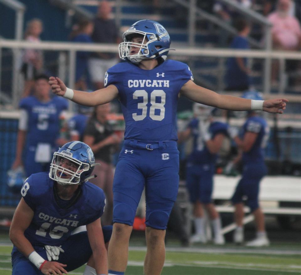 CovCath grad and record-setting kicker Trey Gronotte is on the Army roster.