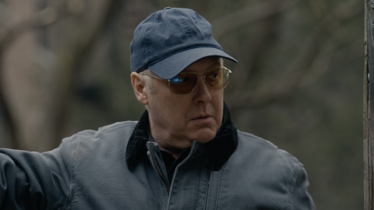  James Spader as Reddington in The Blacklist Season 10 