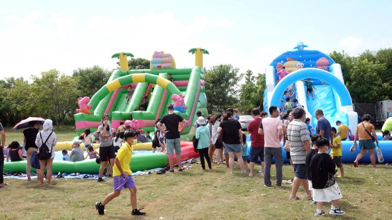 彰化公益潑水節新住民親子園遊會　秀水龍騰公園熱鬧登場