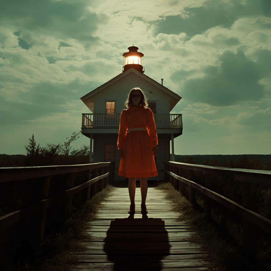 AI horror Moonrise Kingdom