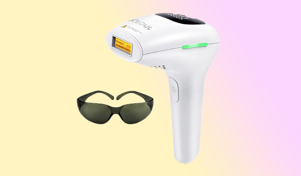 XSoul hair removal device and sunglasses