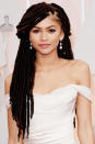 Bei den 87. Academy Awards war nicht nur ihr Kleid Oscar-reif, sondern auch die Frisur. Zendaya, die als Disney-Darstellerin in der Serie "Shake It Up – Tanzen ist alles" ihren Durchbruch feierte, rockte zweifarbige Dreadlocks. (Bild-Copyright: Getty)