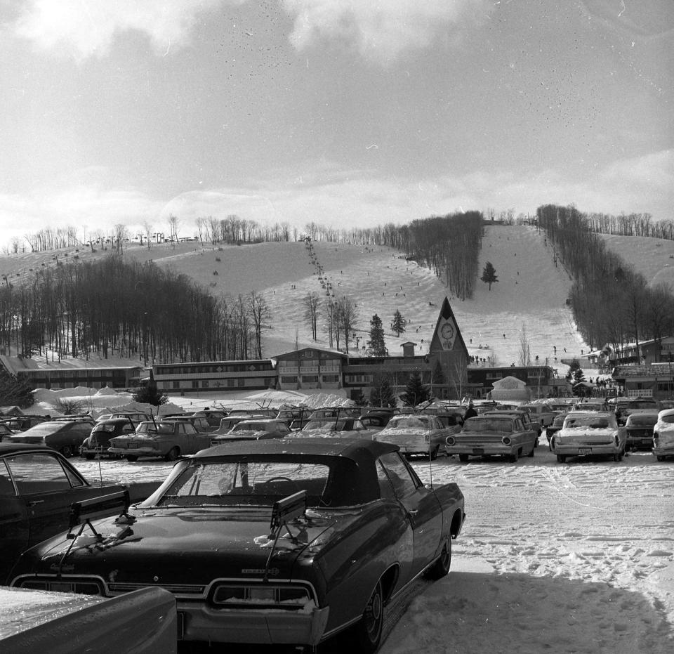 A view of The Highlands in 1967.