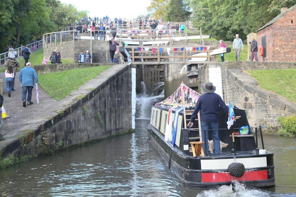 The Five Rise Locks in Bingley <i>(Image: newsquest)</i>