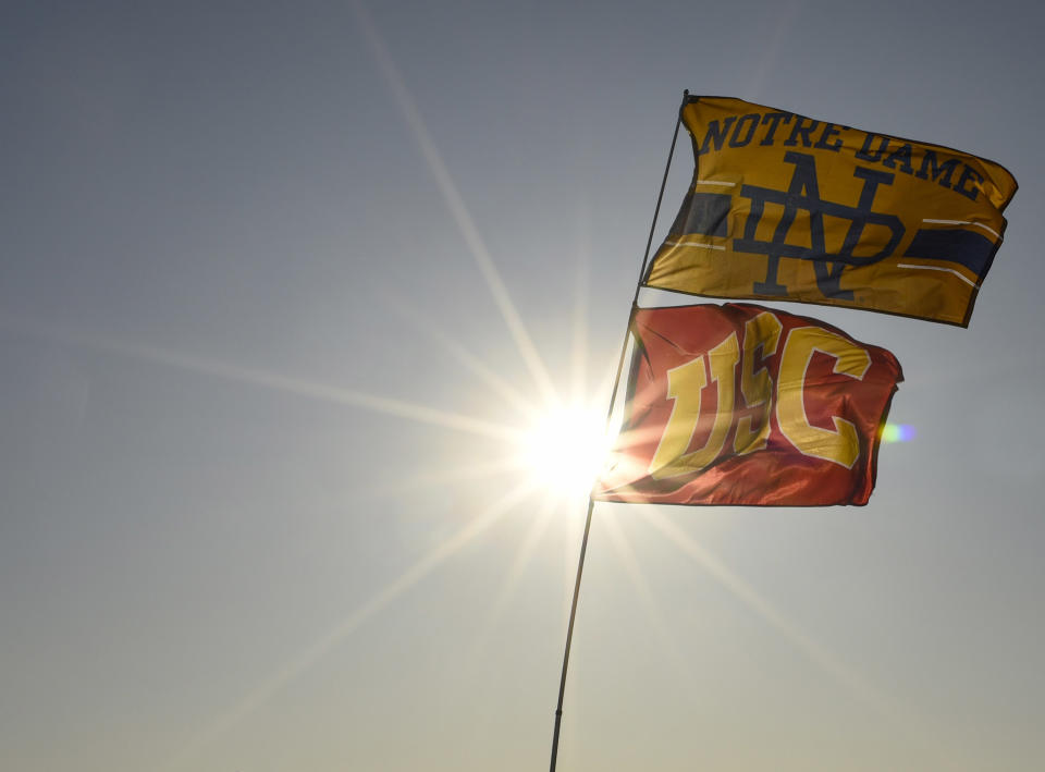 Oct 12, 2019; South Bend, IN. Mandatory Credit: Quinn Harris-USA TODAY Sports