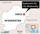 Blasts, gunfire rock Afghan capital
