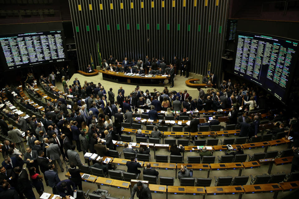 ***ARQUIVO*** BRAS&#xcd;LIA, DF,  BRASIL,  24-09-2019 - Plen&#xe1;rio da c&#xe2;mara dos deputados durante sess&#xe3;o do Congresso Nacional.  (Foto: Pedro Ladeira/Folhapress)