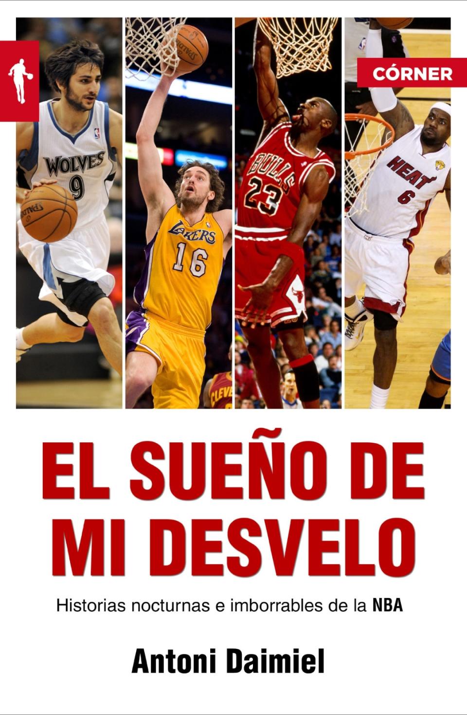 Siguiendo con la NBA, está igualmente disponible ‘El sueño de mi desvelo’, en el que el periodista Antoni Daimiel repasa sus años como comentarista nocturno de los partidos de la mejor liga de baloncesto del mundo. Recuerda también algunos de sus viajes a Estados Unidos y desvela varias anécdotas. (Foto: Córner).