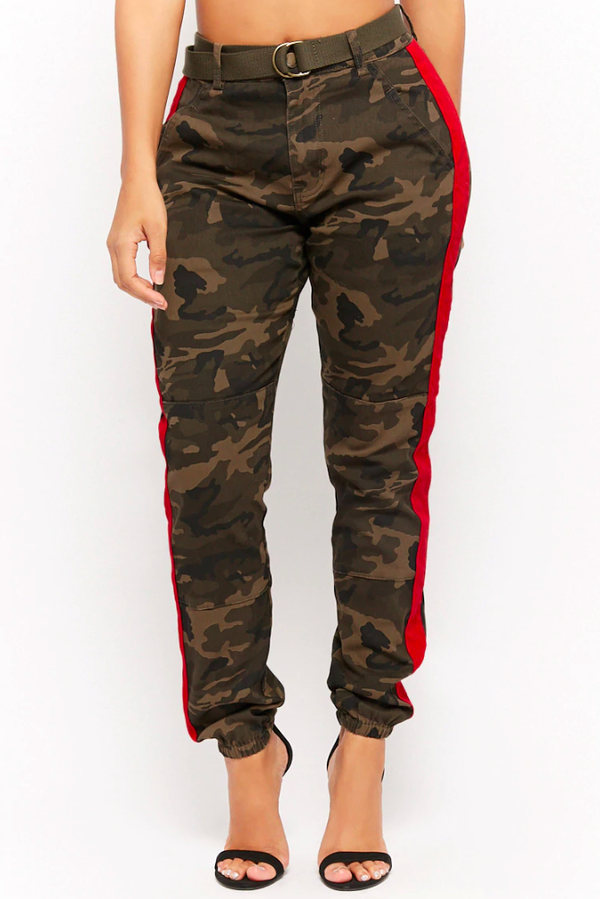 Forever 21 Side-Stripe Camo Pants, $35 (Photo: Forever 21)