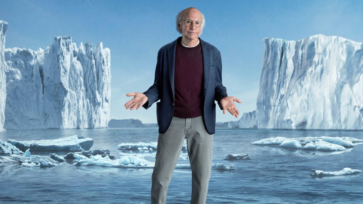  Larry David in key art for Curb Your Enthusiasm season 12. 