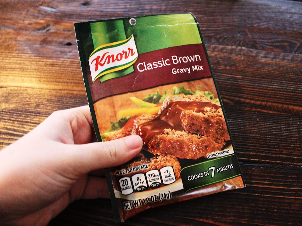 knorr brown gravy