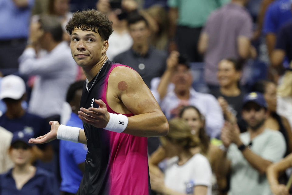 Ben Shelton has bounced back from disappointing Roland Garros and Wimbledon campaigns by reaching the last four of the US Open (Reuters via Beat Media Group subscription)