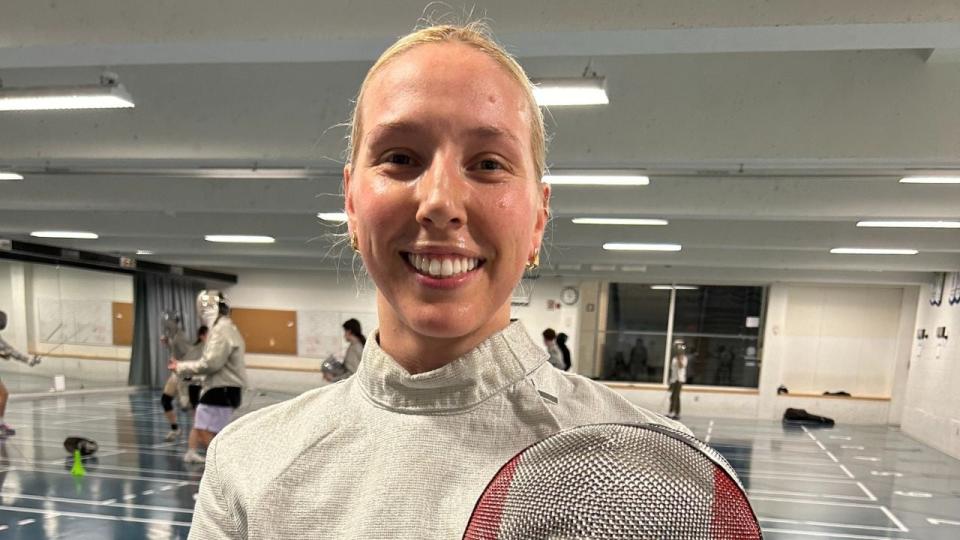 Pamela Brind'Amour will be representing Canada in the women's sabre singles event. 