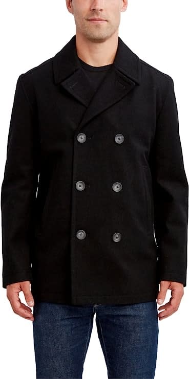 Nacutica navy double breasted peacoat
