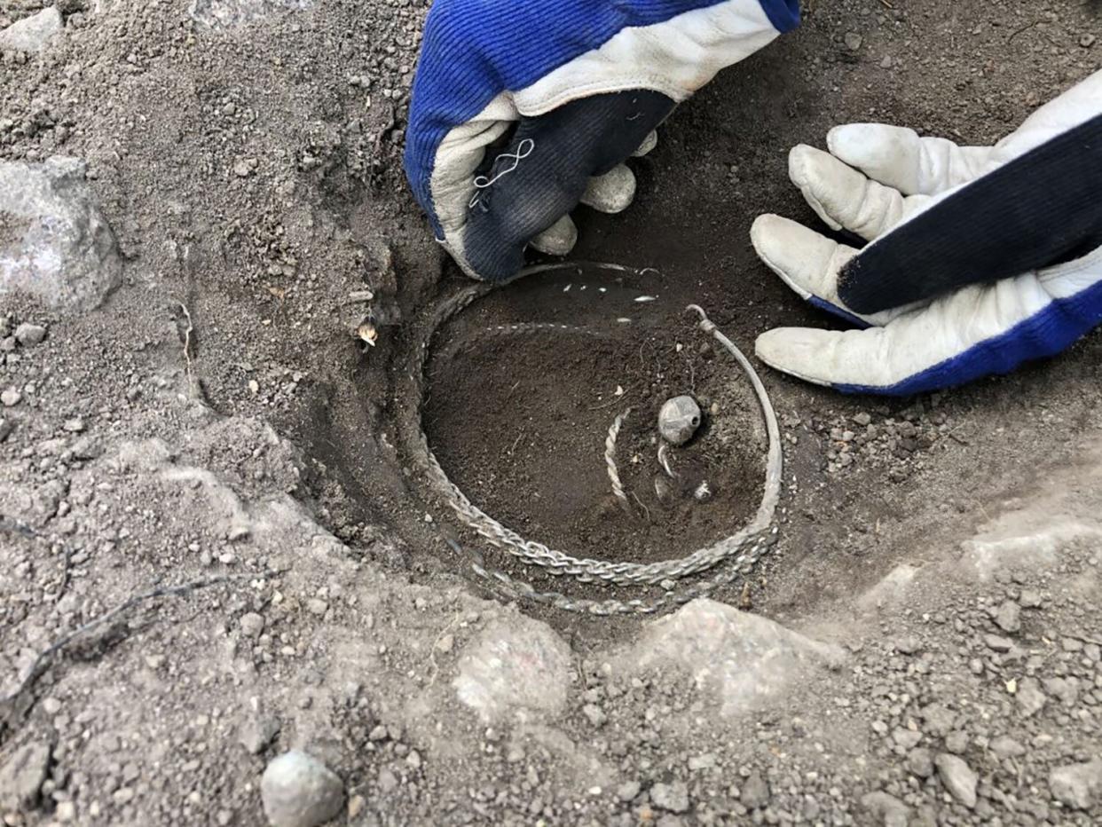 Viking Jewelry Discovered in Sweden Looks ‘Almost Completely New’ at 1,000 Years Old All press photos and film clips are free to use for media and in publications. Byline for photos taking during the excavation is "The Archaeologists" or "The Archaeologists, NHM". (National Historical Museums). The photos of the coins, the ring being cleaned and the collected treasure with a white background are from "Acta Konserveringscentrum". A conservatory company in Stockholm.