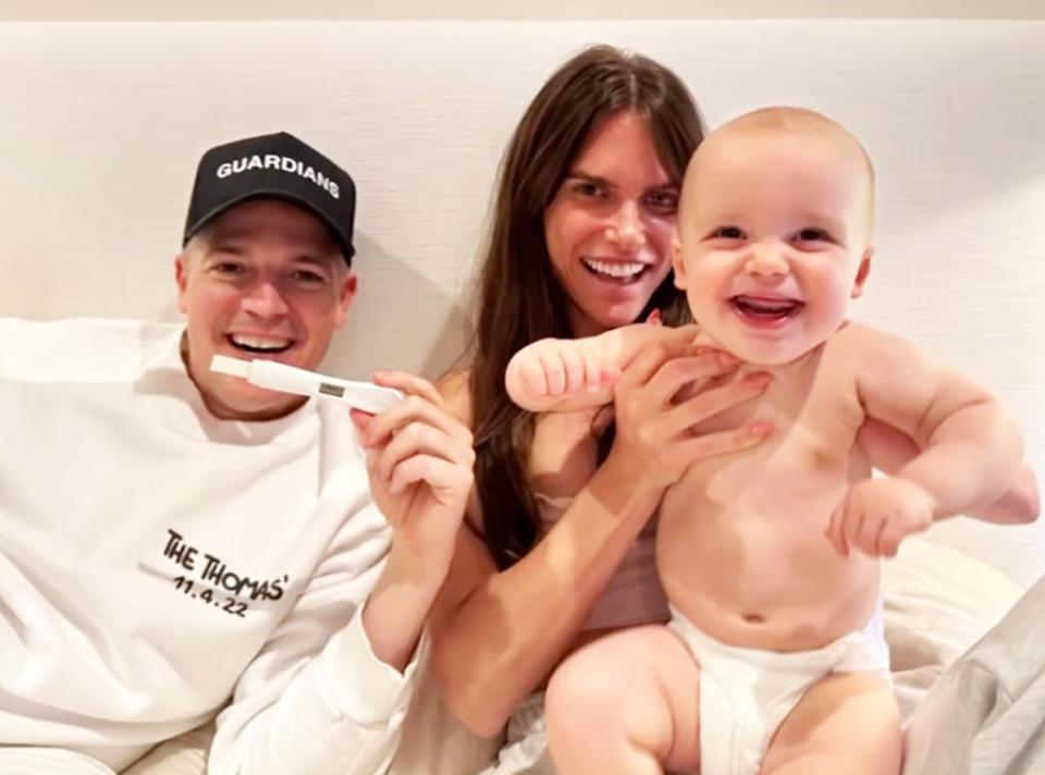 Jason Kennedy, Lauren Scruggs baby no. 2 announcement, Instagram