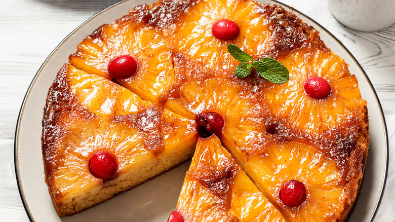 pineapple upside-down cake