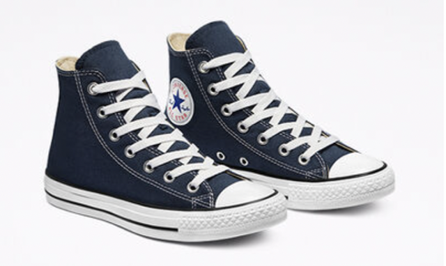 Lucy Hale, White Canvas Shoes, Converse Canvas Shoes, Navy Blue