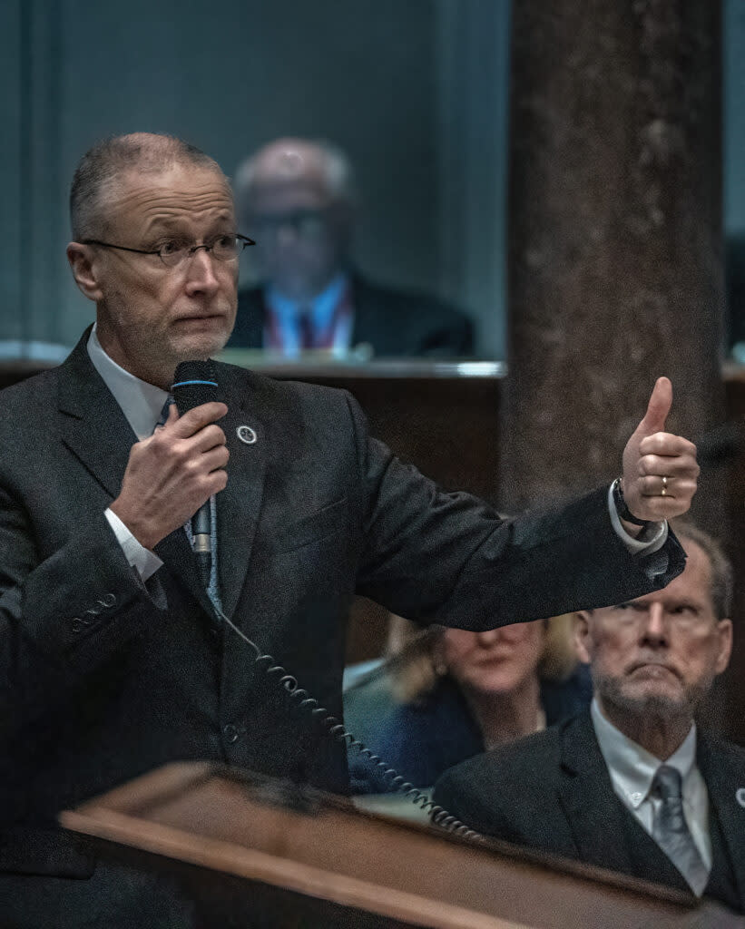 Sen. Brent Taylor, a Memphis Republican, says he will file a resolution to impeach Shelby County District Attorney Steve Mulroy. (Photo: John Partipilo)