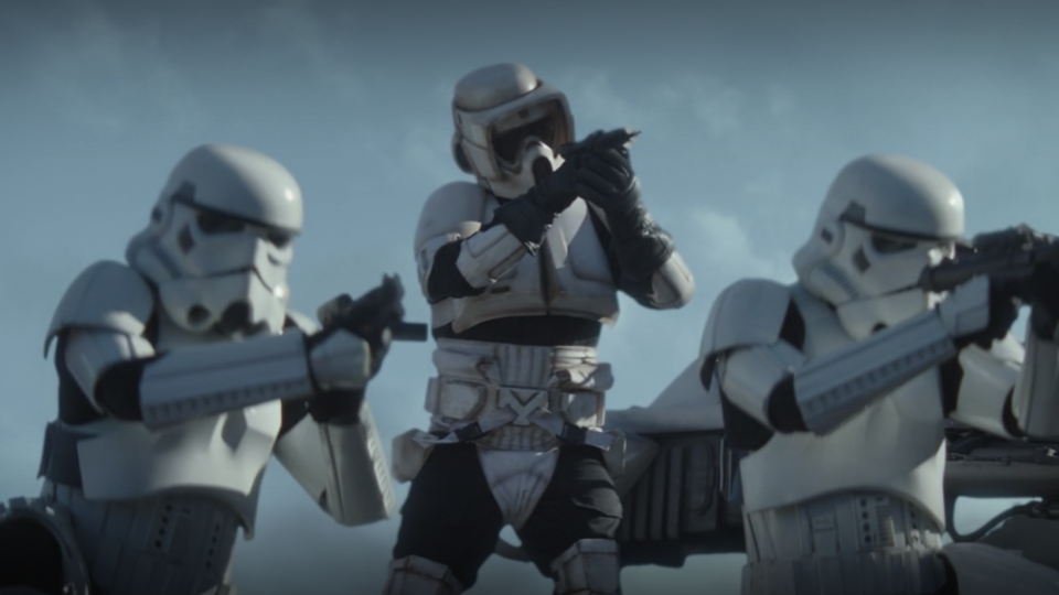 Stormtroopers in the show