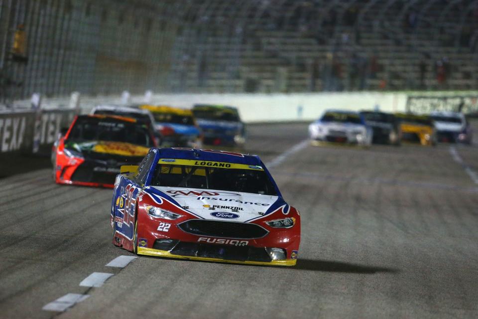 Joey Logano finished second at Texas. (Getty)
