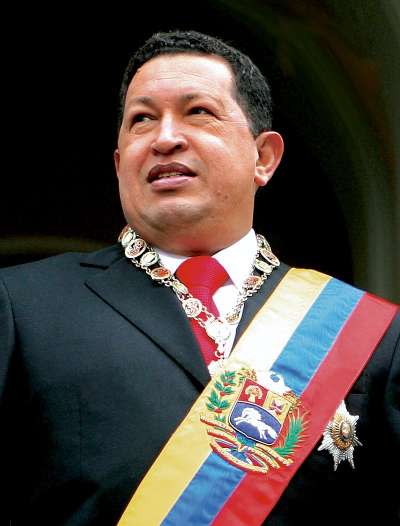 委內瑞拉前獨裁總統查維茲（Hugo Chávez）。(wikipedia/public domain)