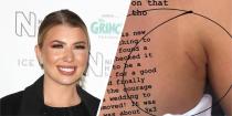 <p>Love Island 2016 star Olivia Buckland's scar is a recent one, having got it when she had a lump removed earlier this year. The lump in question, which was located near the reality star's left armpit, had been bothering Olivia for four years until she finally built up the courage to have it checked out ahead of her wedding. "It turned out to be a lipoma," Olivia wrote on her Instagram stories. "Had it for a good four years and finally plucked up the courage before the wedding to have it removed. It was cut out and was about 3x3 inches!" Olivia has said her scar is healing well.</p>