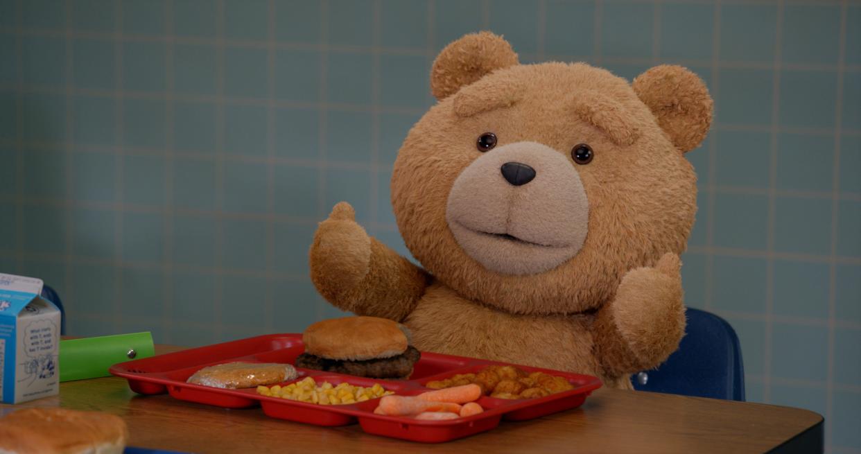 Ted, voiced by Seth MacFarlane.