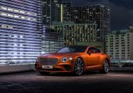 <p><a rel="nofollow noopener" href="https://www.caranddriver.com/reviews/a26470698/2019-bentley-continental-gt-by-the-numbers/" target="_blank" data-ylk="slk:A Continental GT we tested with the W-12;elm:context_link;itc:0;sec:content-canvas" class="link ">A Continental GT we tested with the W-12</a> outran Bentley's own estimate with a scorching 3.3-second run to 60 mph, so we'd expect the V-8 model to be just a bit less brisk than that.</p>