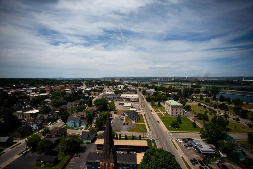 Scenes from downtown Sault Ste. Marie Wednesday, July 13, 2022.