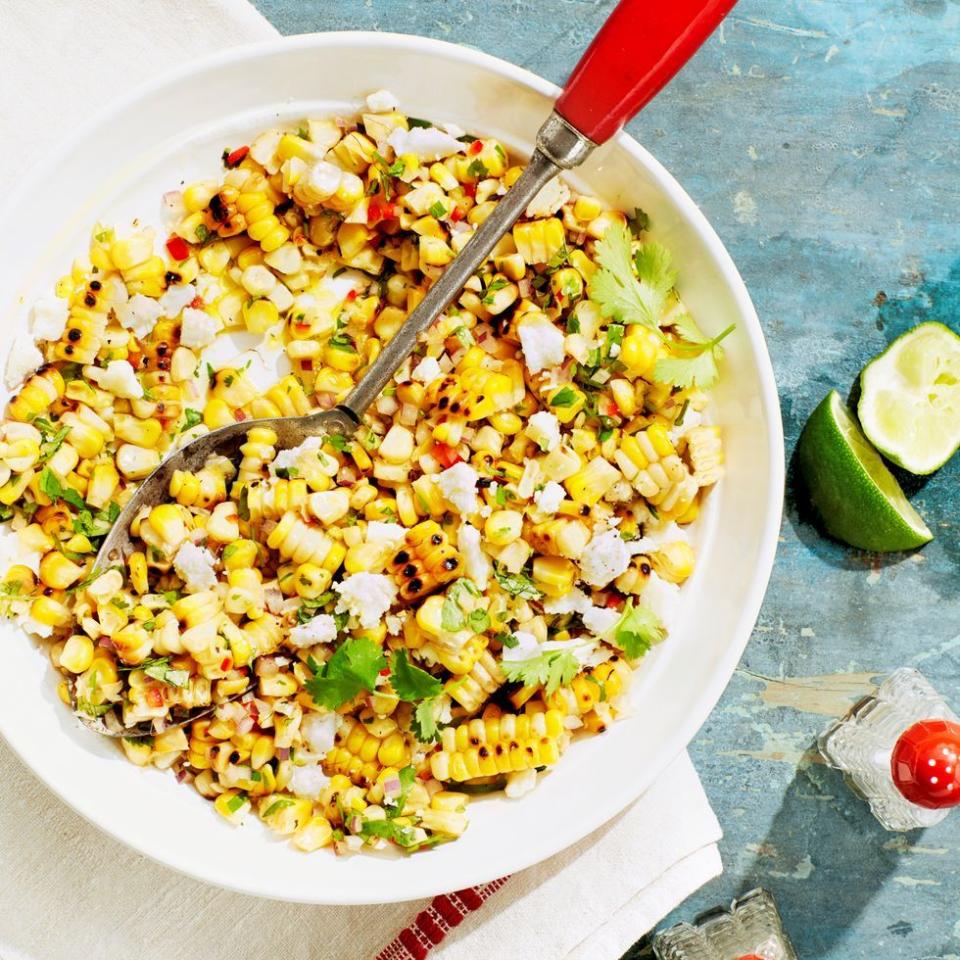 5) Charred Corn Salad