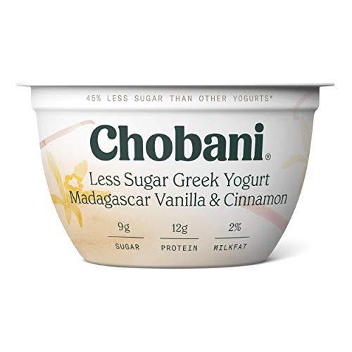 2) Less Sugar Madagascar Vanilla & Cinnamon Greek Yogurt