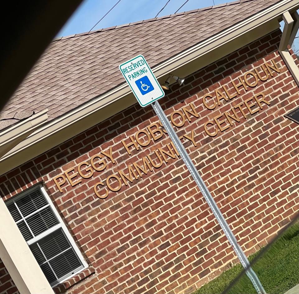 Peggy Hobson Calhoun Community Center, also known as Willowood Community Center in South Jackson.