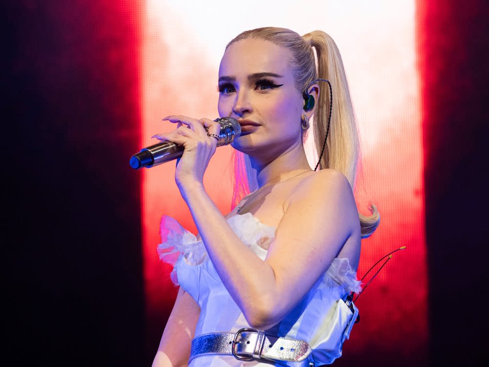 Kim Petras gewann 2023 einen Grammy zusammen mit Sam Smith. (Bild:  ddp/Dafydd Owen / Avalon)