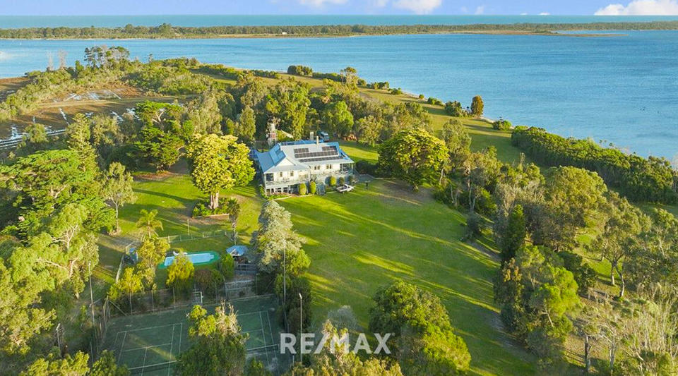 Powerball winners could snap up a private island with their winnings, like this one in Victoria. 