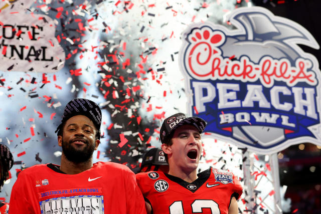 Georgia Bulldogs comeback to beat Ohio State in Peach Bowl