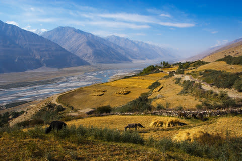 The Panj River - Credit: GETTY