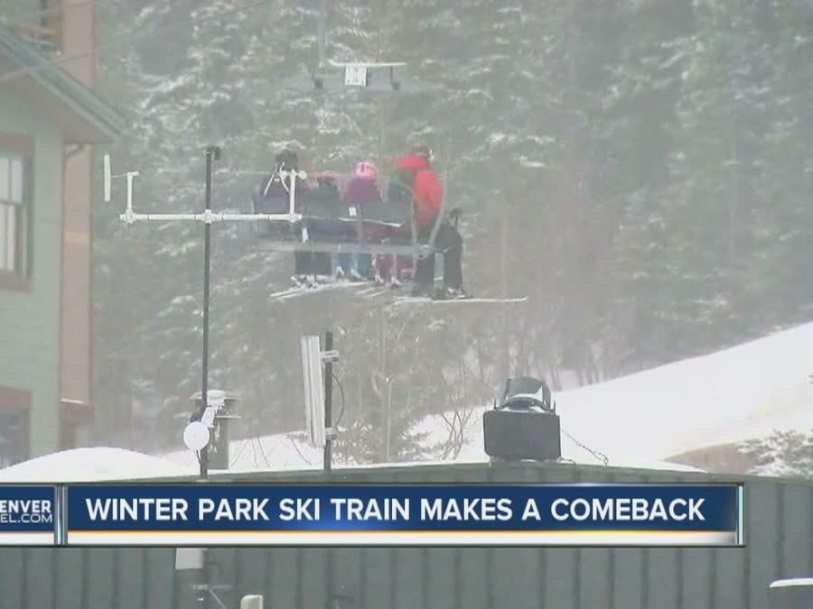 Winter Park ski train makes a comeback