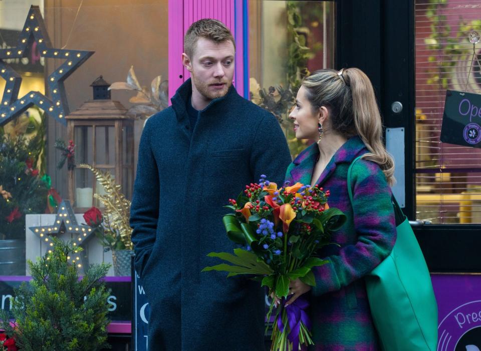 daniel osbourne and daisy midgeley in coronation street