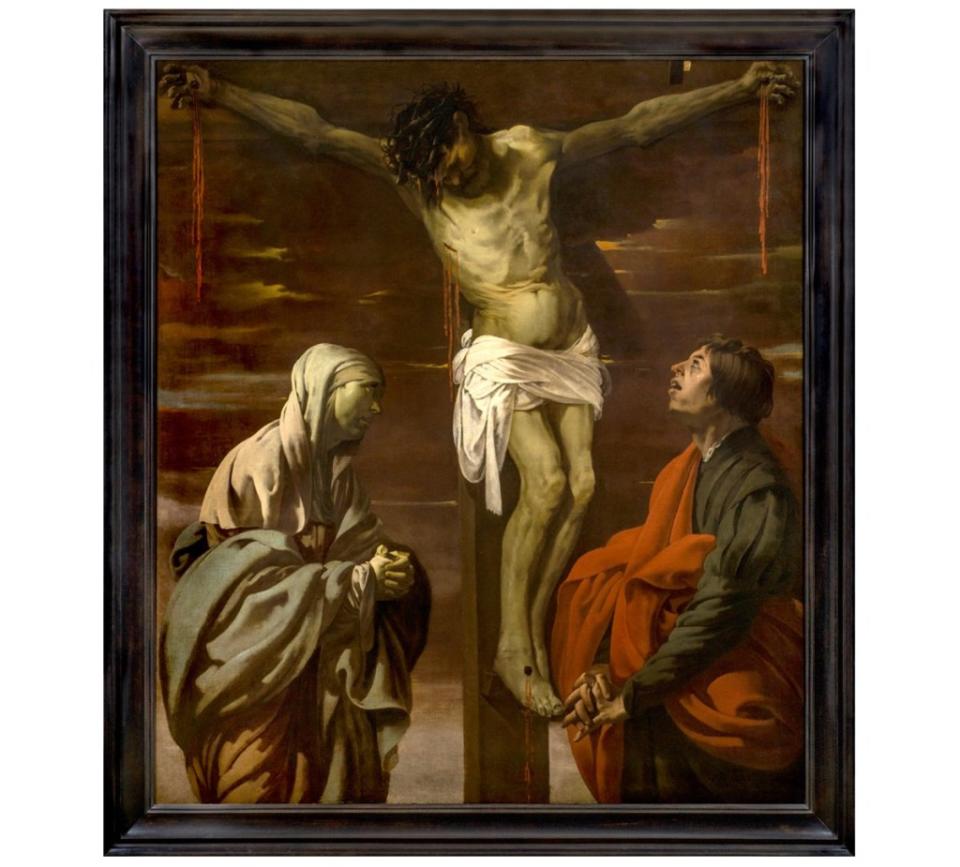 <i>The Crucifixion</i>, c. 1624-25, by Henrich ter Brugghen. Oil on canvas.